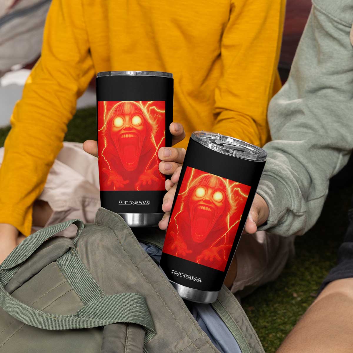 Mason 67 Devil Edit Graphic Tumbler Cup Viral 6 7 Possession Six Seven Meme TS02 Print Your Wear