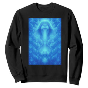 Divine 67 Meme Sweatshirt Celestial Mason 6 7 Spiritual Six Seven Angelcore TS02 Black Print Your Wear