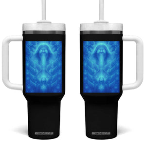 Divine 67 Meme Tumbler With Handle Celestial Mason 6 7 Spiritual Six Seven Angelcore TS02 One Size: 40 oz Black Print Your Wear