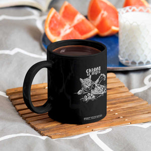 Chinga La Migra Protest Cat Coffee Mug Spanish Resistance Against Ice TS02 Print Your Wear