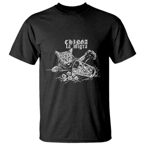 Chinga La Migra Protest Cat T Shirt Spanish Resistance Against Ice TS02 Black Print Your Wear