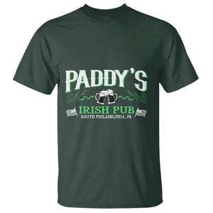 Funny St. Patricks Day Drinking T Shirt Paddy Irish Pub TS02 Dark Forest Green Printyourwear