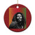 Legend Bob Christmas Ornament One Love The Reggae Vintage Graphic TS02 Print Your Wear