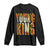 African Kente Young King Long Sleeve Shirt TS02 Black Print Your Wear