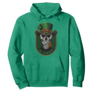 Irish Skull Hoodie Slainte Cheers Funny St. Patricks Day Drinking Lover TS02 Irish Green Printyourwear