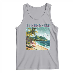Gulf of Mexico Forever Tank Top Retro Beach TS02 Athletic Heather Print Your Wear