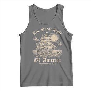 The Great Gulf Of USA Tank Top Established in 2025 TS02 Black Heather Print Your Wear