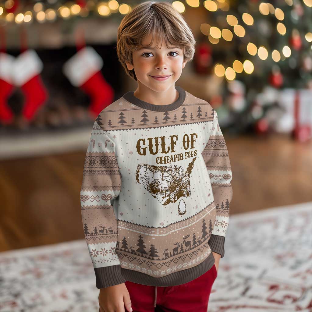 Gulf of Mexico Eggs Ugly Christmas Sweater TS02 Mocha Mousse Print Your Wear