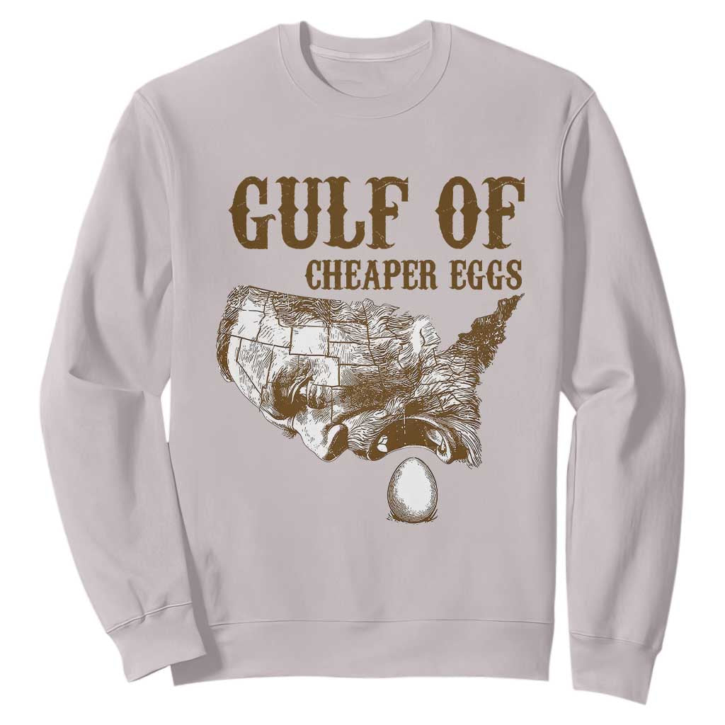 Gulf of Mexico Eggs Sweatshirt TS02 Ice Gray Print Your Wear