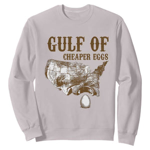 Gulf of Mexico Eggs Sweatshirt TS02 Ice Gray Print Your Wear