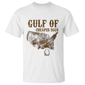 Gulf of Mexico Eggs T Shirt TS02 White Print Your Wear