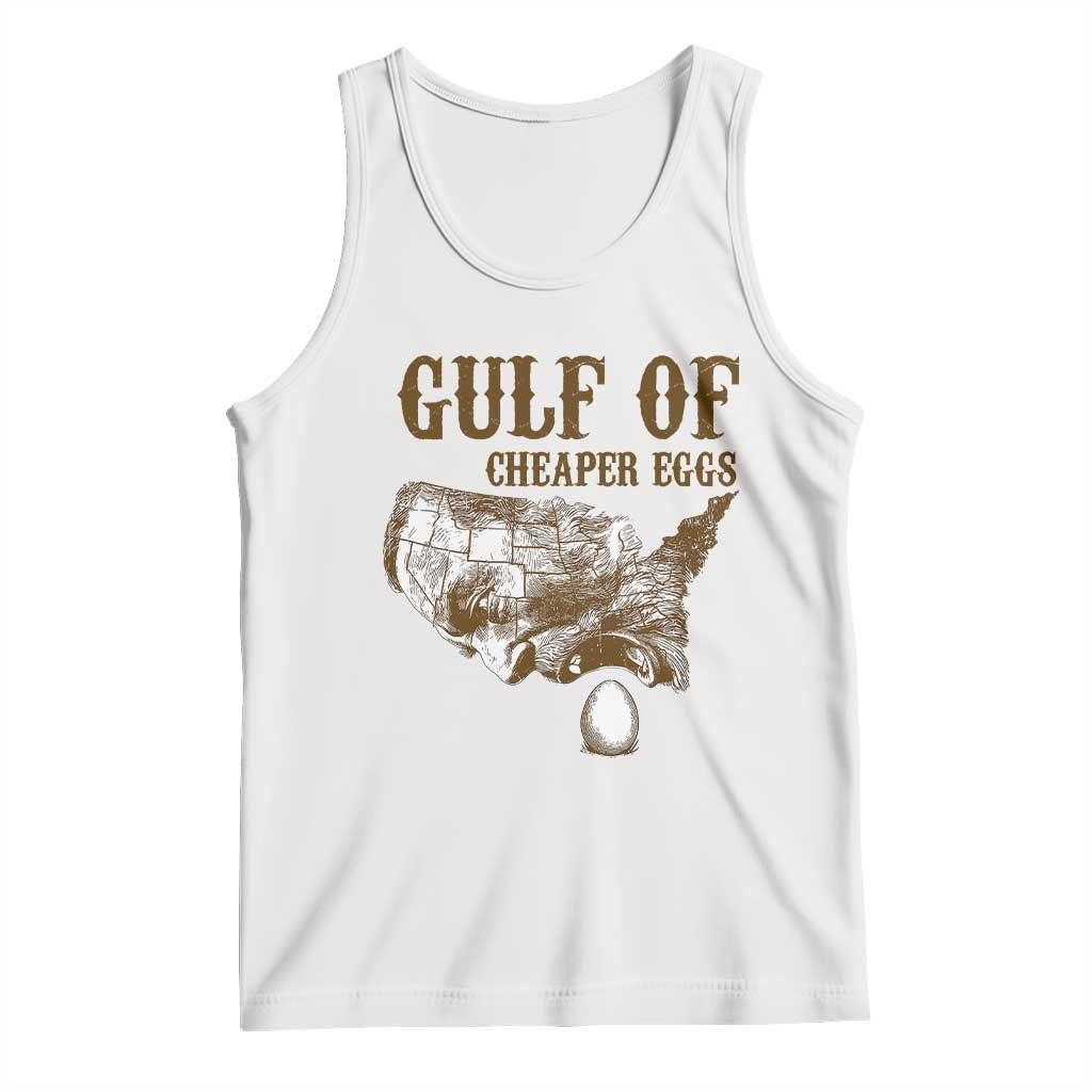 Gulf of Mexico Eggs Tank Top TS02 White Print Your Wear