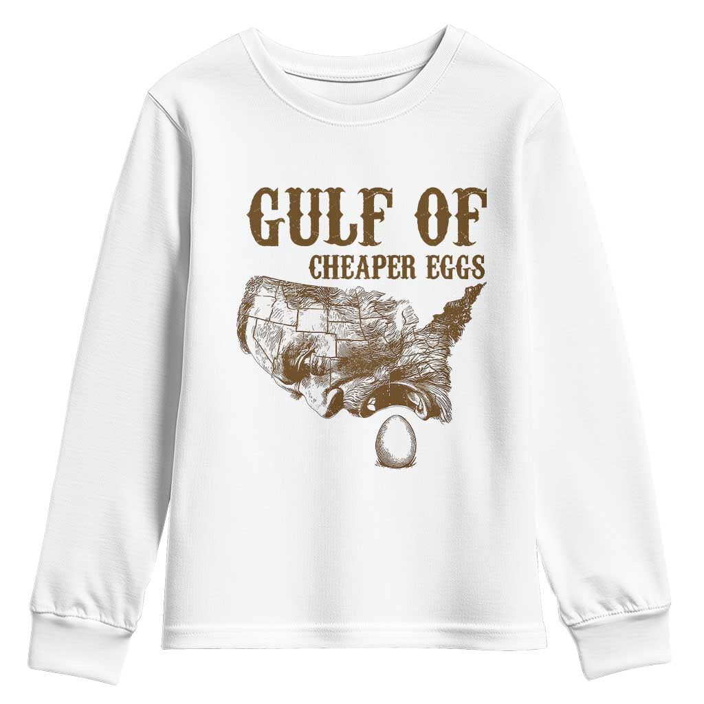 Gulf of Mexico Eggs Youth Sweatshirt TS02 White Print Your Wear