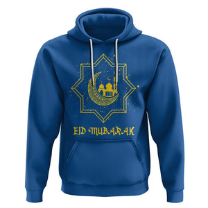 Eid Mubarak Hoodie Arabic Muslim Eid Al-Fitr Ramadan Mubarak Fasting TS02 Royal Blue Printyourwear