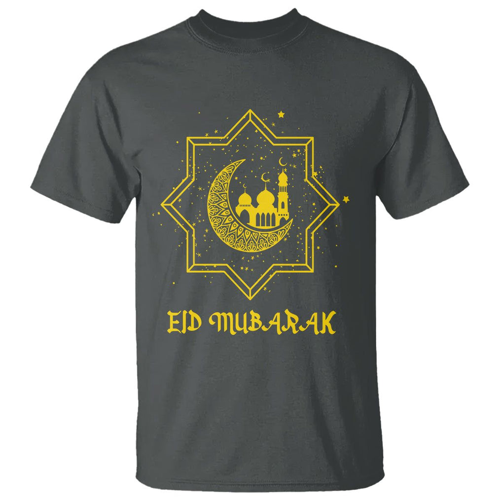 Eid Mubarak T Shirt Arabic Muslim Eid Al-Fitr Ramadan Mubarak Fasting ...