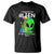 Funny Alien T Shirt I Identify As An Alien Preferred Pronoun Ze Hir LGBTQ+ TS02 Black Printyourwear