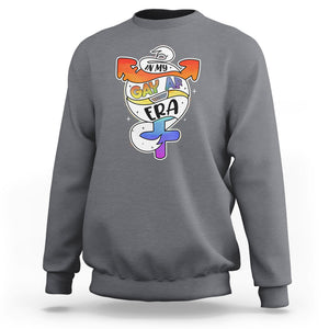 Gay Pride Sweatshirt In My Gay AF Era Proud LGBT LGBTQ Community TS02 Charcoal Printyourwear