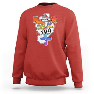 Gay Pride Sweatshirt In My Gay AF Era Proud LGBT LGBTQ Community TS02 Red Printyourwear