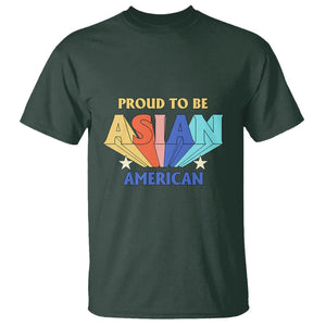 Proud To Be Asian American T Shirt AAPI Pride Heritage Month TS02 Dark Forest Green Printyourwear