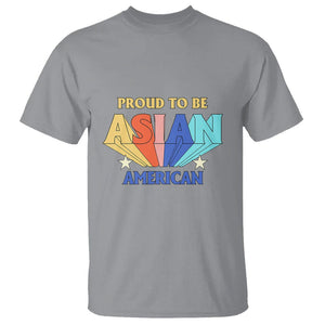 Proud To Be Asian American T Shirt AAPI Pride Heritage Month TS02 Sport Gray Printyourwear