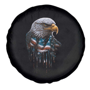 Patriotic American Eagle Spare Tire Cover 4th Of July US Flag TS02 Print Your Wear