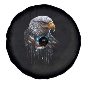 Patriotic American Eagle Spare Tire Cover 4th Of July US Flag TS02 Print Your Wear