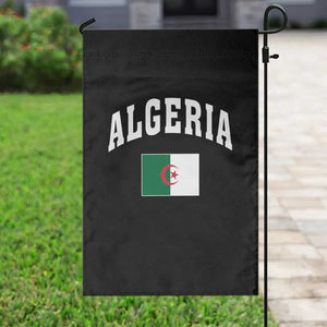 Classic Algeria Varsity Athletic Style Garden Flag Proud Patriotic Algerian Flag TS02 Print Your Wear