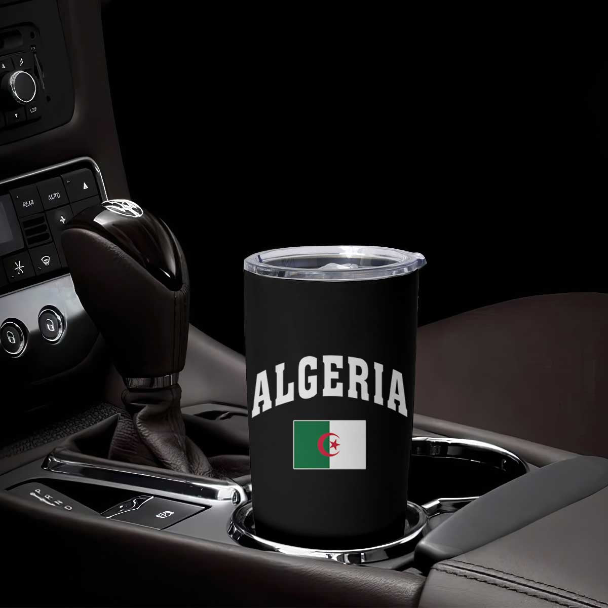 Classic Algeria Varsity Athletic Style Tumbler Cup Proud Patriotic Algerian Flag TS02 Print Your Wear