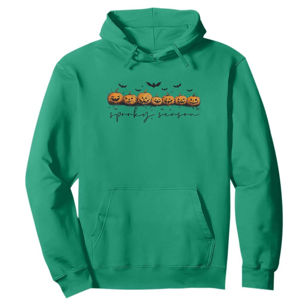 Spooky Season Jack O Lantern Pumpkins Vintage Halloween Hoodie
