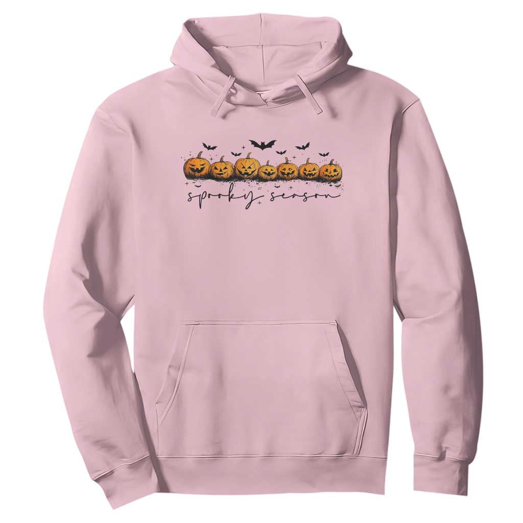 Spooky Season Jack O Lantern Pumpkins Vintage Halloween Hoodie