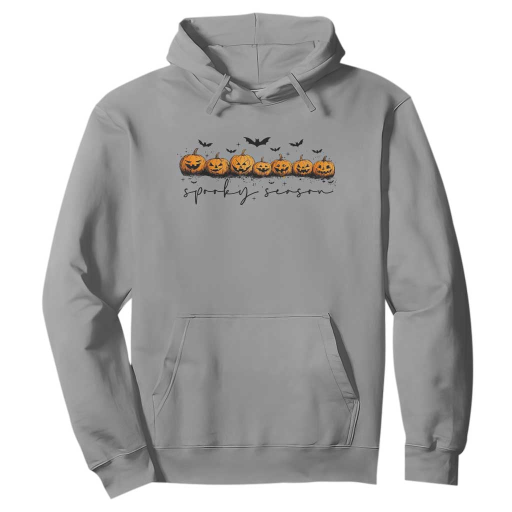 Spooky Season Jack O Lantern Pumpkins Vintage Halloween Hoodie