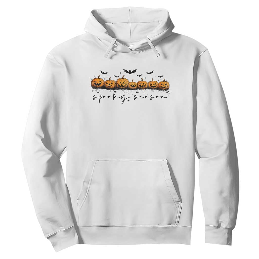Spooky Season Jack O Lantern Pumpkins Vintage Halloween Hoodie