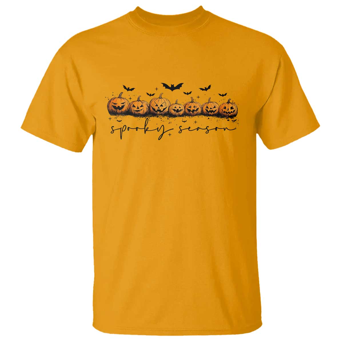 Spooky Season Jack O Lantern Pumpkins Vintage Halloween T Shirt