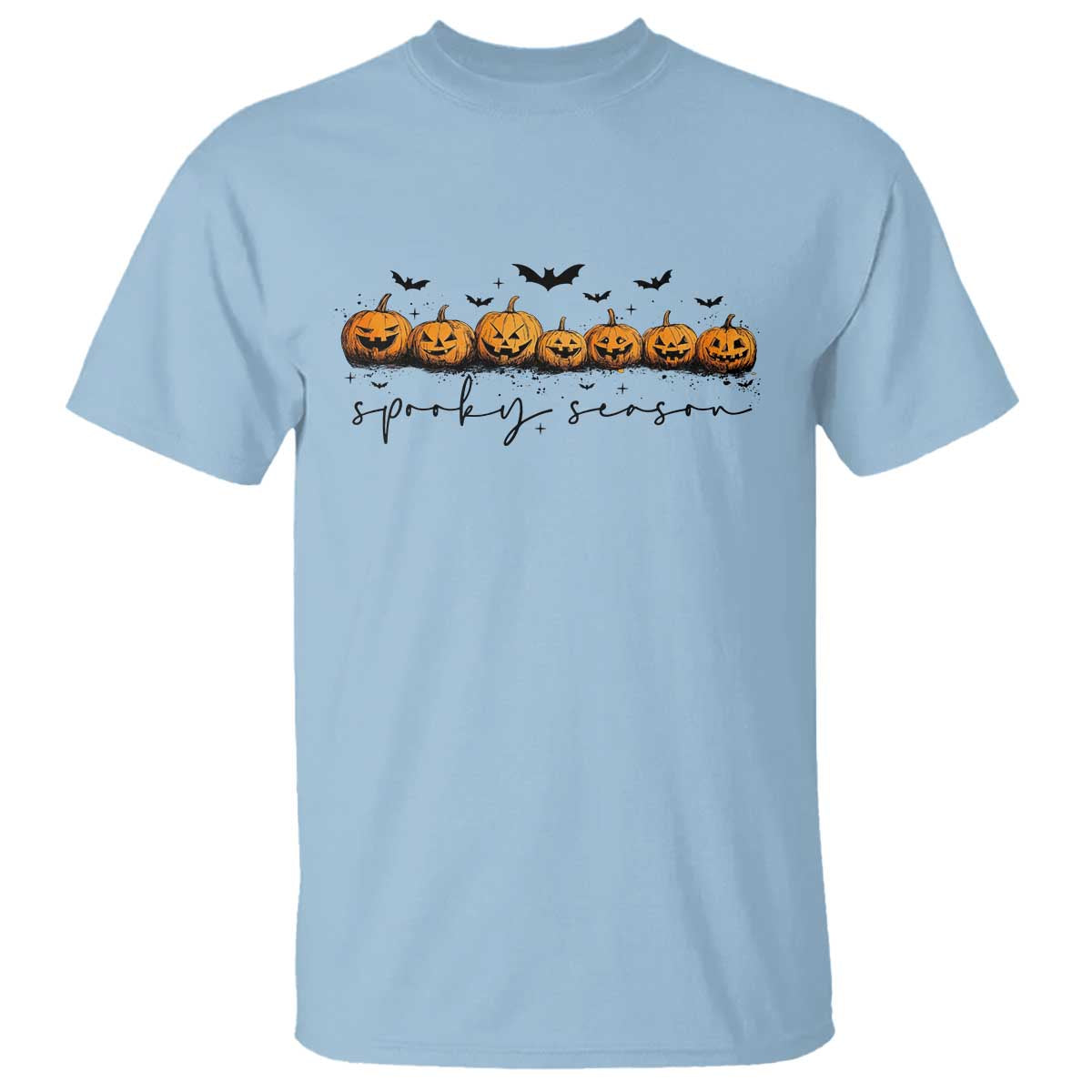 Spooky Season Jack O Lantern Pumpkins Vintage Halloween T Shirt