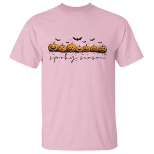 Spooky Season Jack O Lantern Pumpkins Vintage Halloween T Shirt