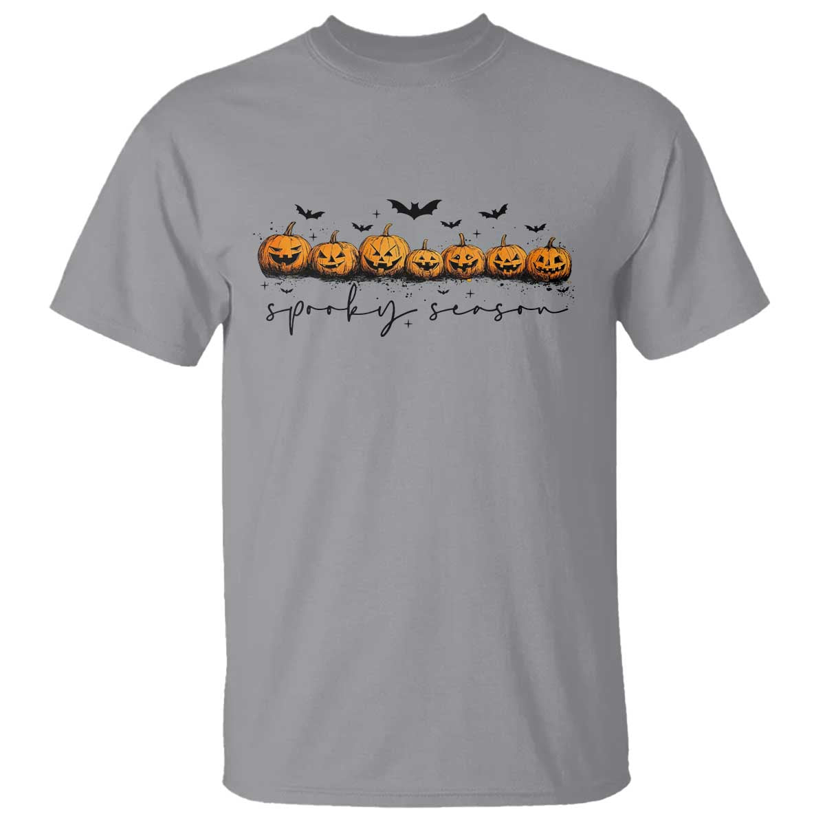Spooky Season Jack O Lantern Pumpkins Vintage Halloween T Shirt