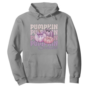 Cute Pumpkins Season with Bows Coquette Autumn Vibes Hoodie