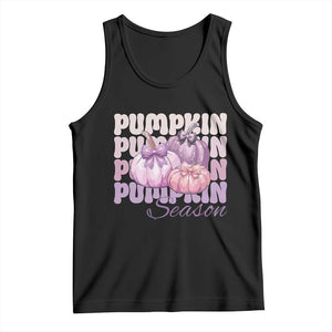 Cute Pumpkins Season with Bows Coquette Autumn Vibes Tank Top