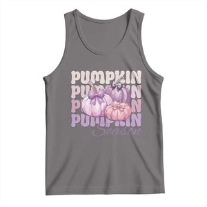 Cute Pumpkins Season with Bows Coquette Autumn Vibes Tank Top