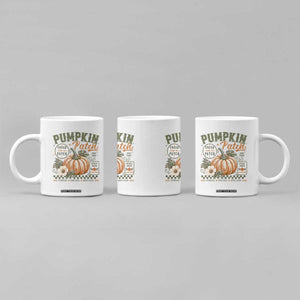 Vintage Pumpkin Patch Farm Fresh Coffee Mug Rustic Farmhouse Locally Grown Autumn Fall Gift