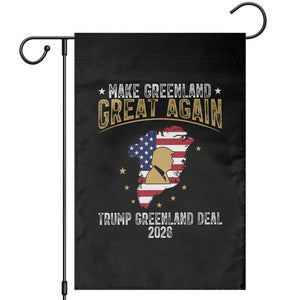 Make Greenland Great Again Patriotic USA Flag Map Garden Flag Funny Geographical Humor