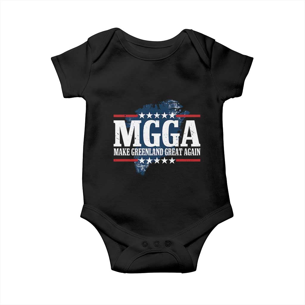 MGGA Make Greenland Great Again Map Graphic Baby Onesie