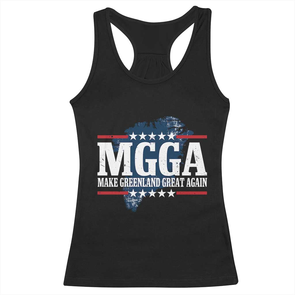 MGGA Make Greenland Great Again Map Graphic Racerback Tank Top