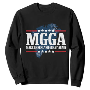 MGGA Make Greenland Great Again Map Graphic Sweatshirt
