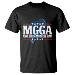 MGGA Make Greenland Great Again Map Graphic T Shirt