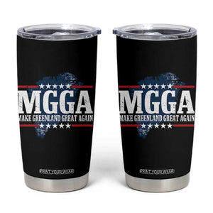 MGGA Make Greenland Great Again Map Graphic Tumbler Cup
