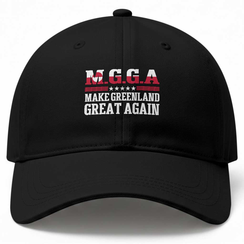 MGGA Make Greenland Great Again Flag Graphic Baseball Cap Patriotic Country Flag Geographical 2026 Satire