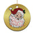 Vintage Christmas Santa Claus Face Xmas Funny Old Fashioned Christmas Ornament TS02 Print Your Wear