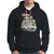 Gnome Christmas Hoodie Chillin With My Gnomies Xmas Truck TS02 Black Printyourwear