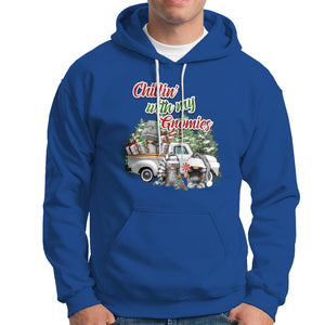 Gnome Christmas Hoodie Chillin With My Gnomies Xmas Truck TS02 Royal Blue Printyourwear